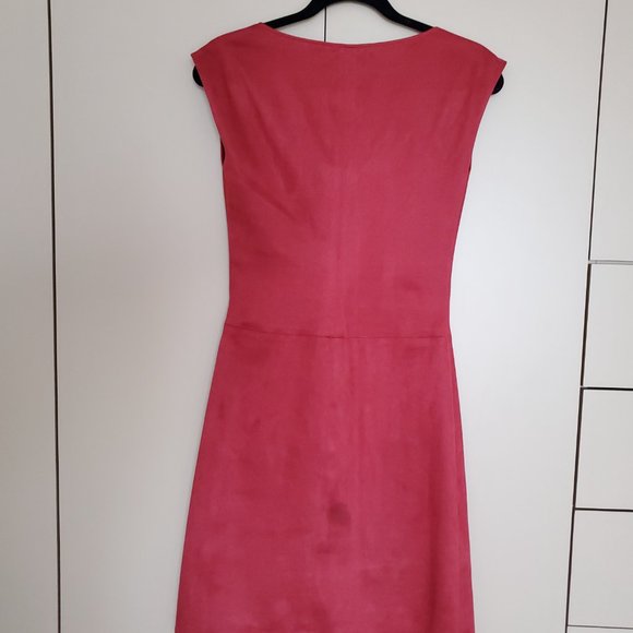 BCBG Red Cowl Neck Dress - Picture 2 of 6